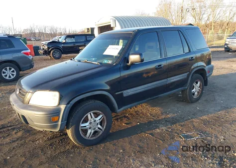 2001 Honda Cr-V Ex z USA, uszkodzony, nr VIN JHLRD18651C012514